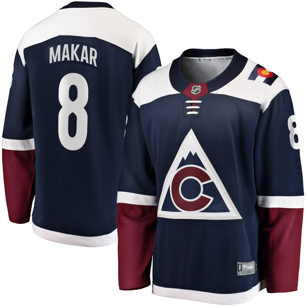 Makar Avalanche Navy Jersey