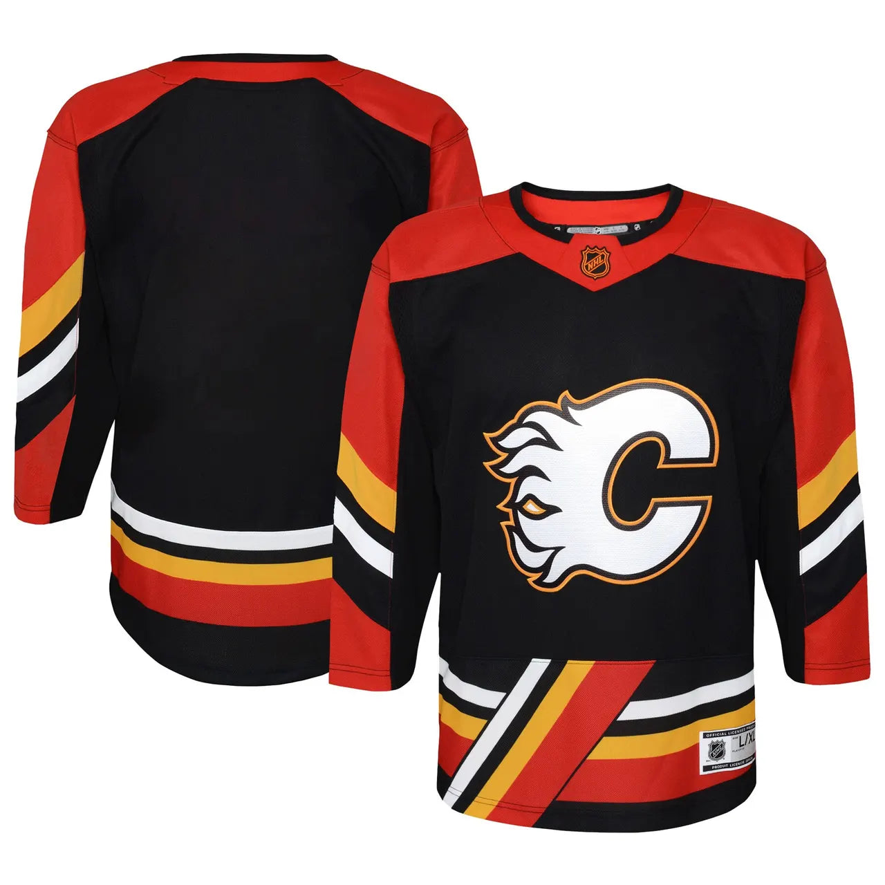 Calgary Flames Black Alternate Jersey - Hình 2