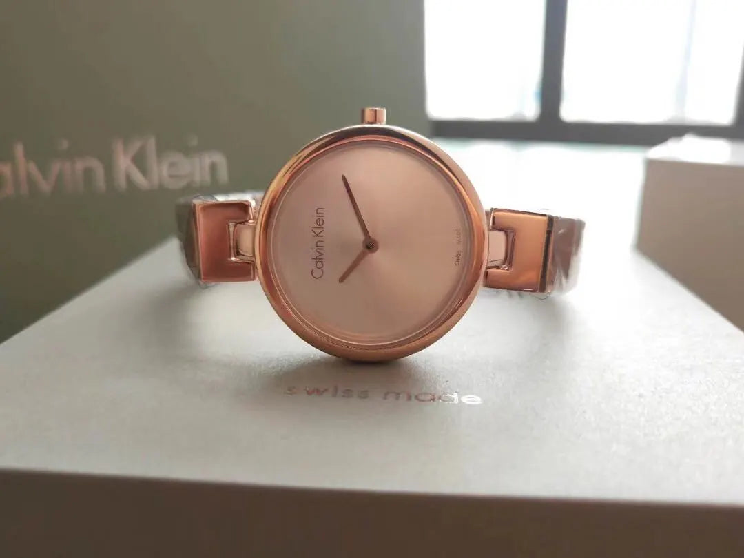 Calvin Klein Rose Gold Ladies Watch - Hình 4