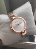 Calvin Klein Rose Gold Ladies Watch