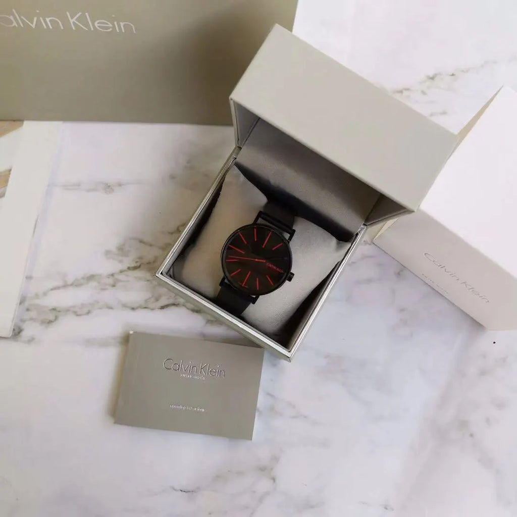 Calvin Klein Black Red Watch - Hình 4