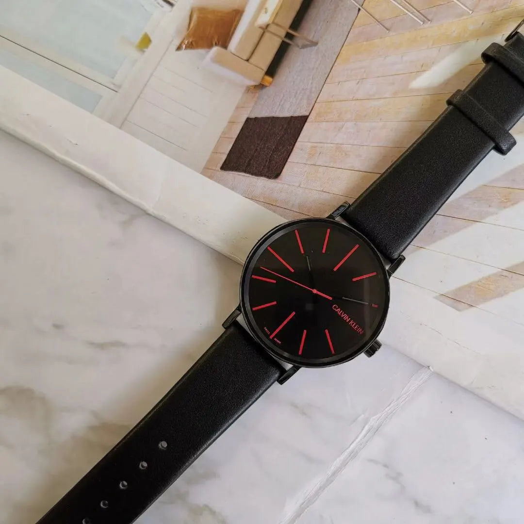Calvin Klein Black Red Watch - Hình 3