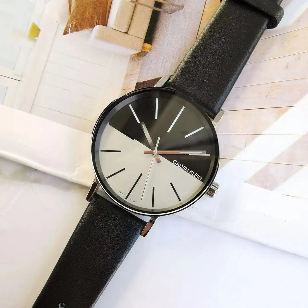 Calvin Klein Black Silver Watch - Hình 3