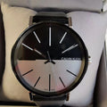 Calvin Klein Black Silver Watch