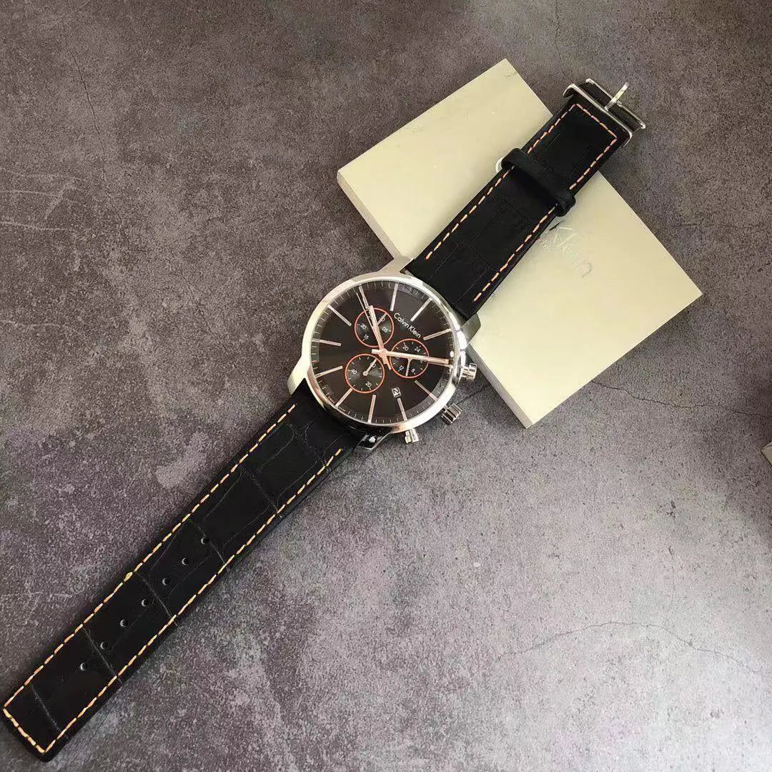 Calvin Klein Croco Leather Watch - Hình 4