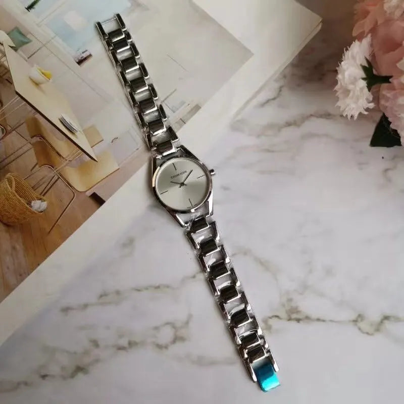 Calvin Klein Silver Ladies Watch - Hình 3