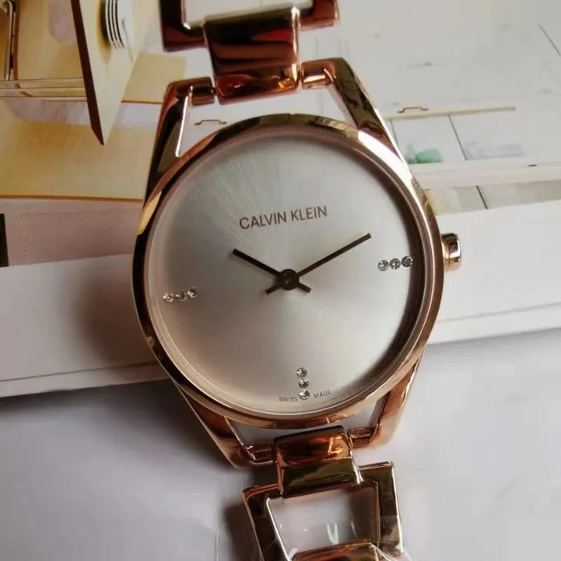 Calvin Klein Rose Gold Watch - Hình 3