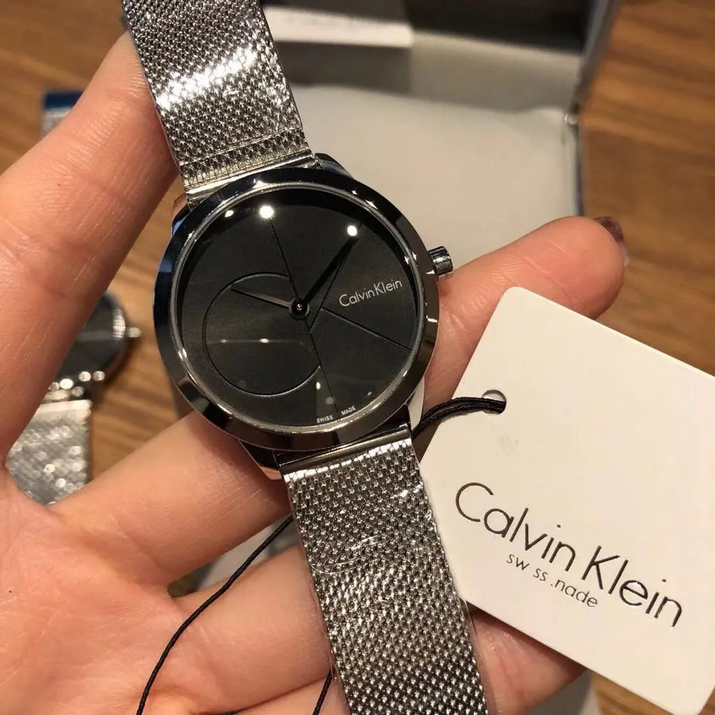 CK Grey Dial Mesh Watch - Hình 2
