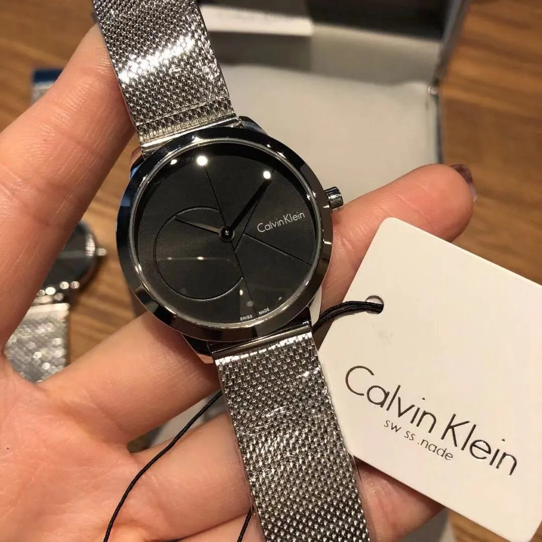 CK Grey Dial Mesh Watch - Hình 2