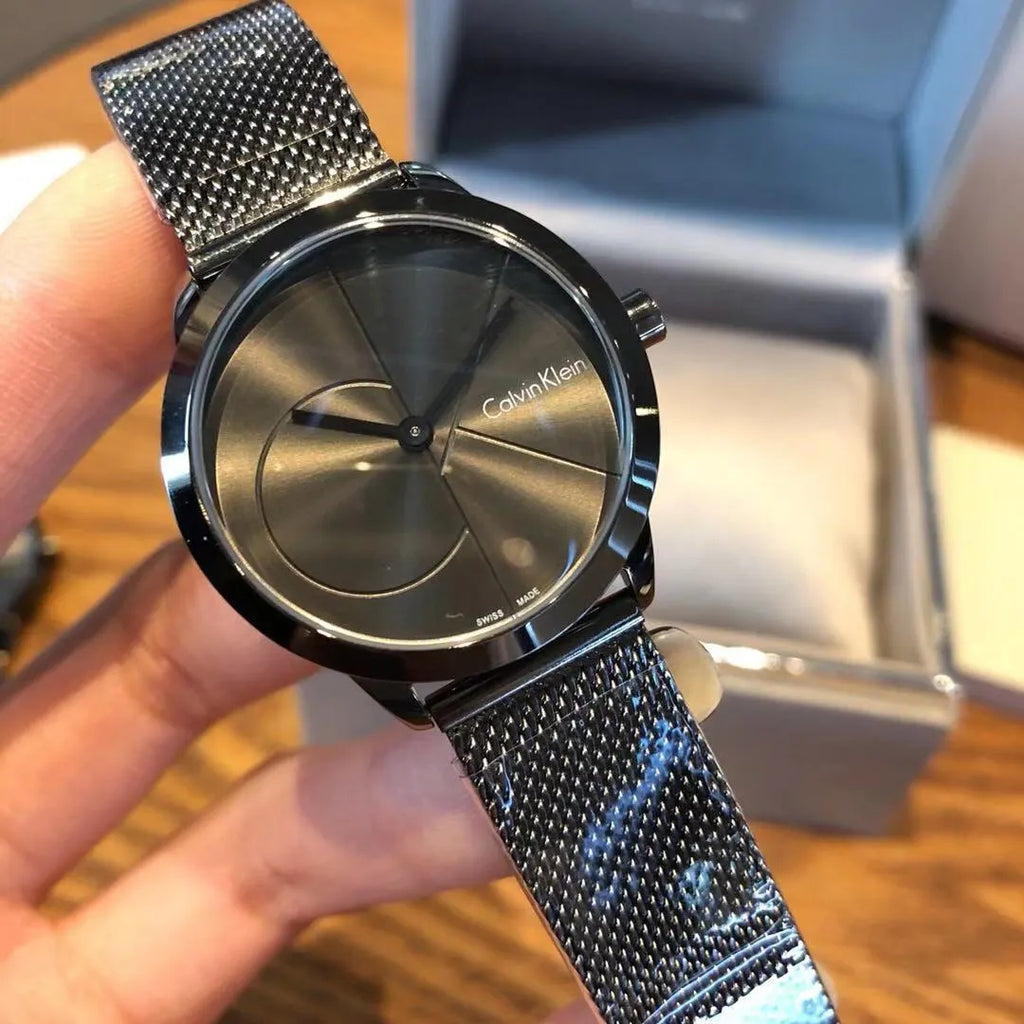 Calvin Klein Gunmetal Watch - Hình 3