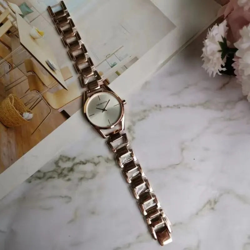 Calvin Klein Rose Gold Women's Watch - Hình 2
