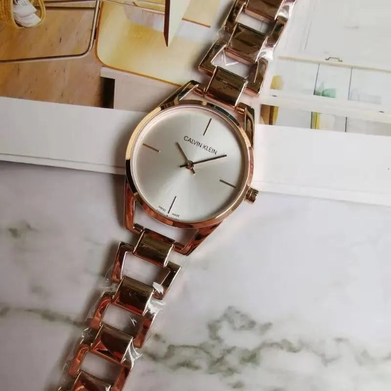 Calvin Klein Rose Gold Women's Watch - Hình 3