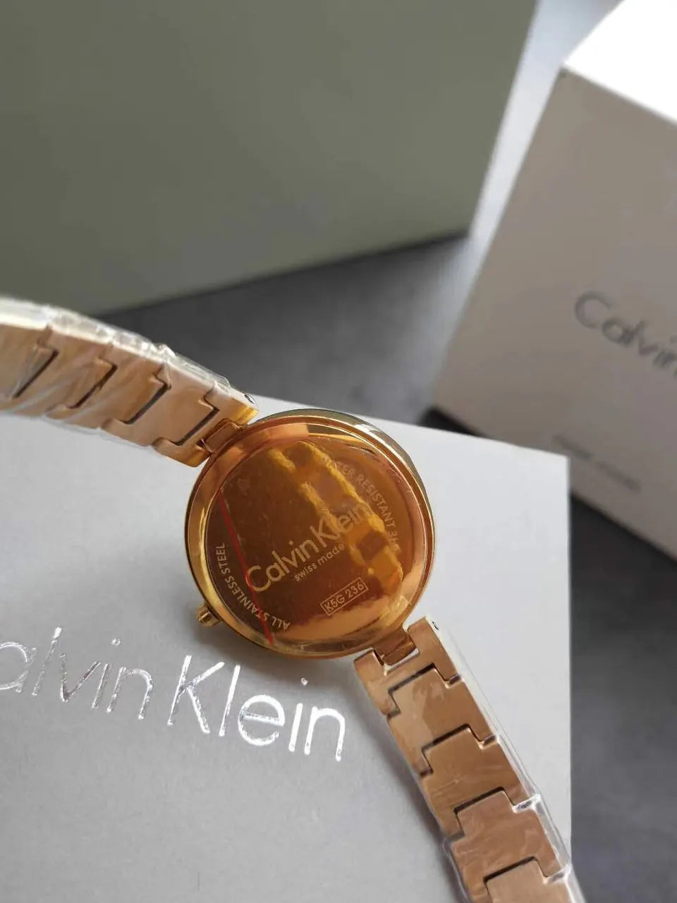 Calvin Klein Gold Watch - Hình 3