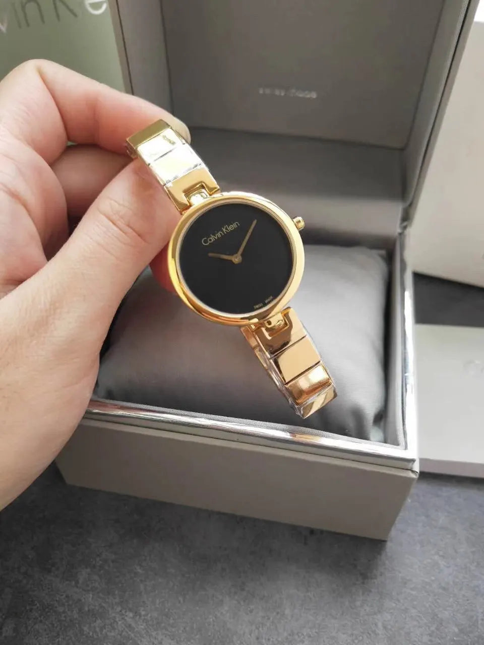 Calvin Klein Gold Watch - Hình 4