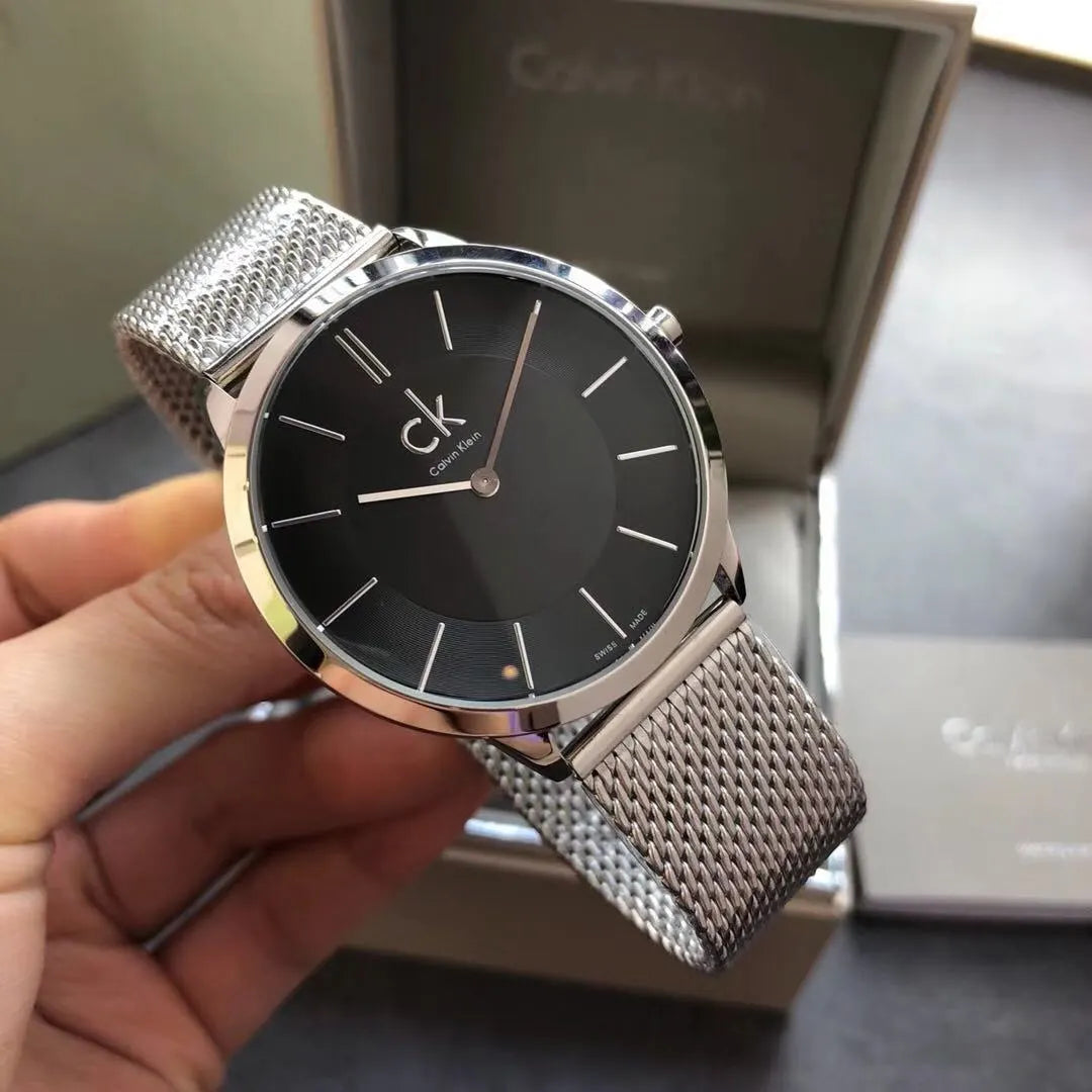 CK Black Mesh Watch - Hình 3