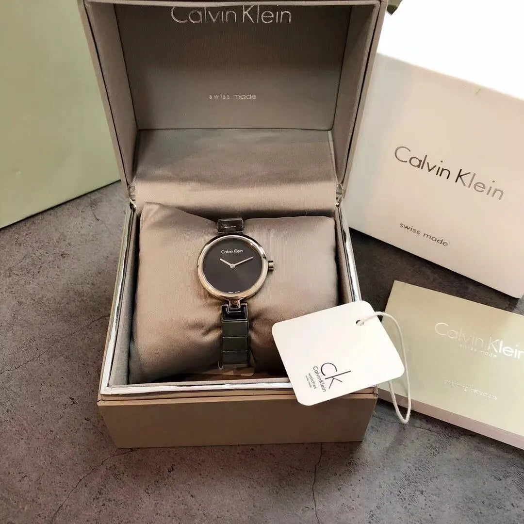 Calvin Klein Grey Dial Watch - Hình 7