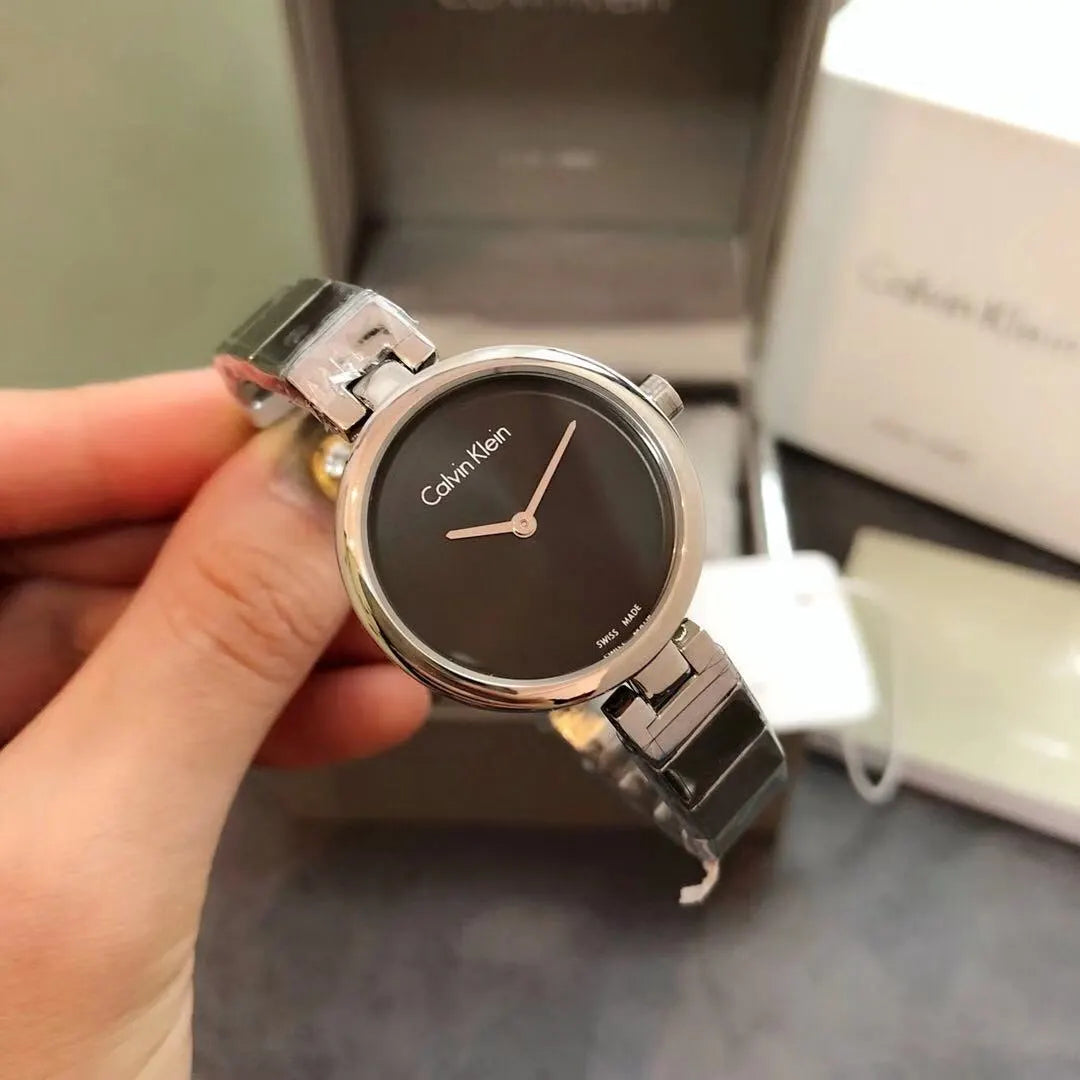 Calvin Klein Grey Dial Watch - Hình 4