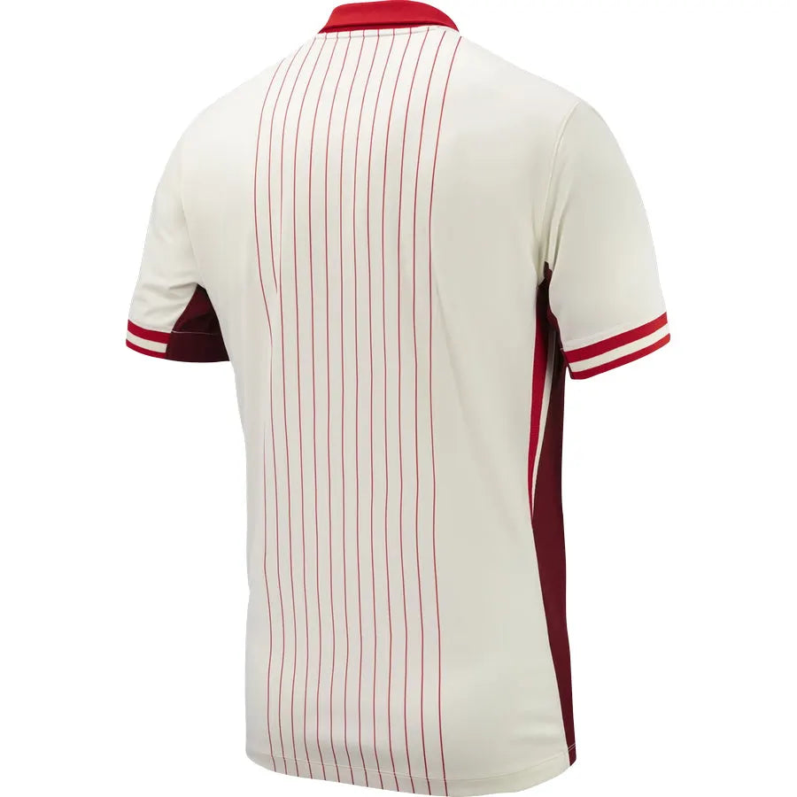 Adidas Maroon Striped Polo