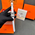 Hermès Kelly White Alligator Diamond