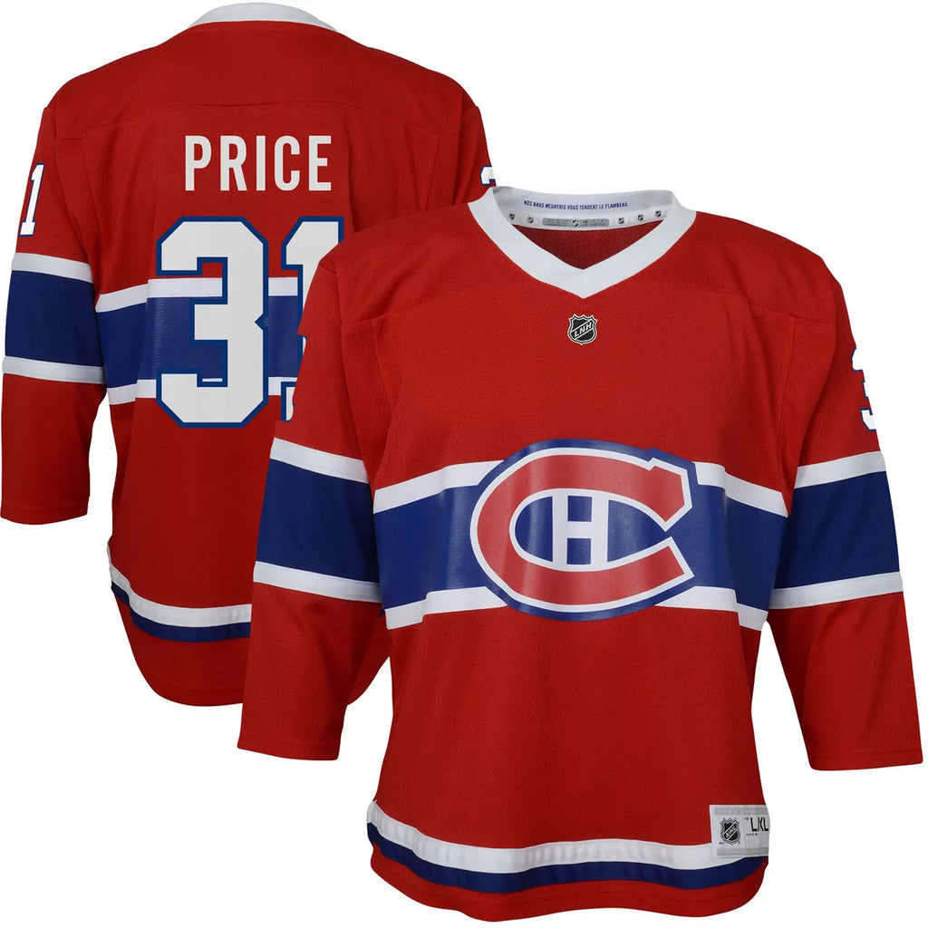 red Carey Price Canadiens Jersey - Hình 2