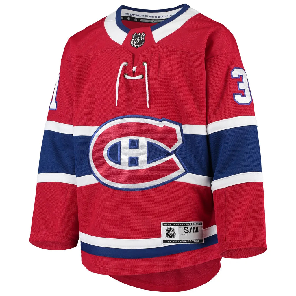 Price #31 Canadiens Red Jersey - Hình 3