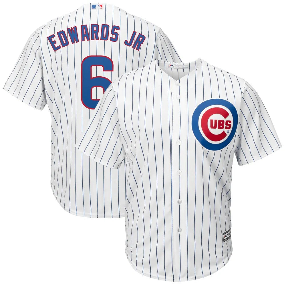 Edwards Jr. Cubs Pinstripe Jersey