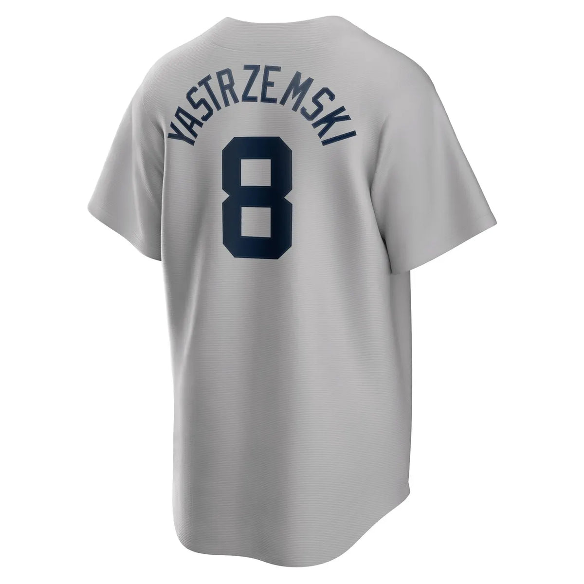 Yaz Grey Cooperstown Jersey - Hình 4