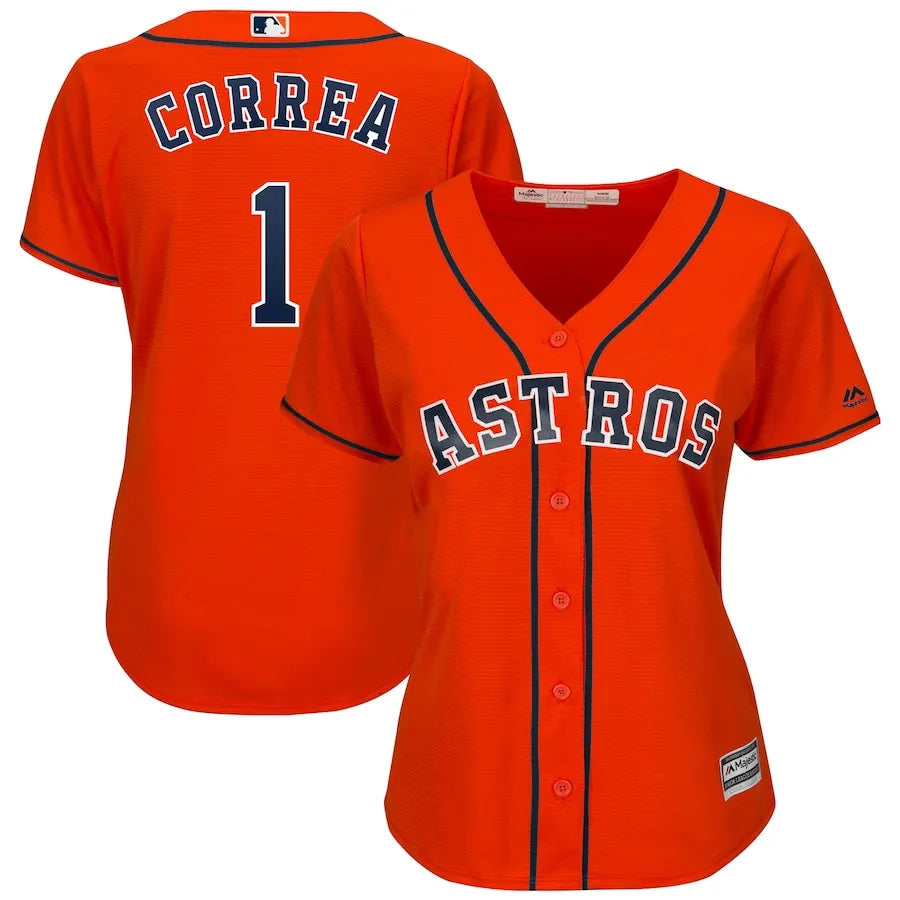 Astros Correa Orange Jersey