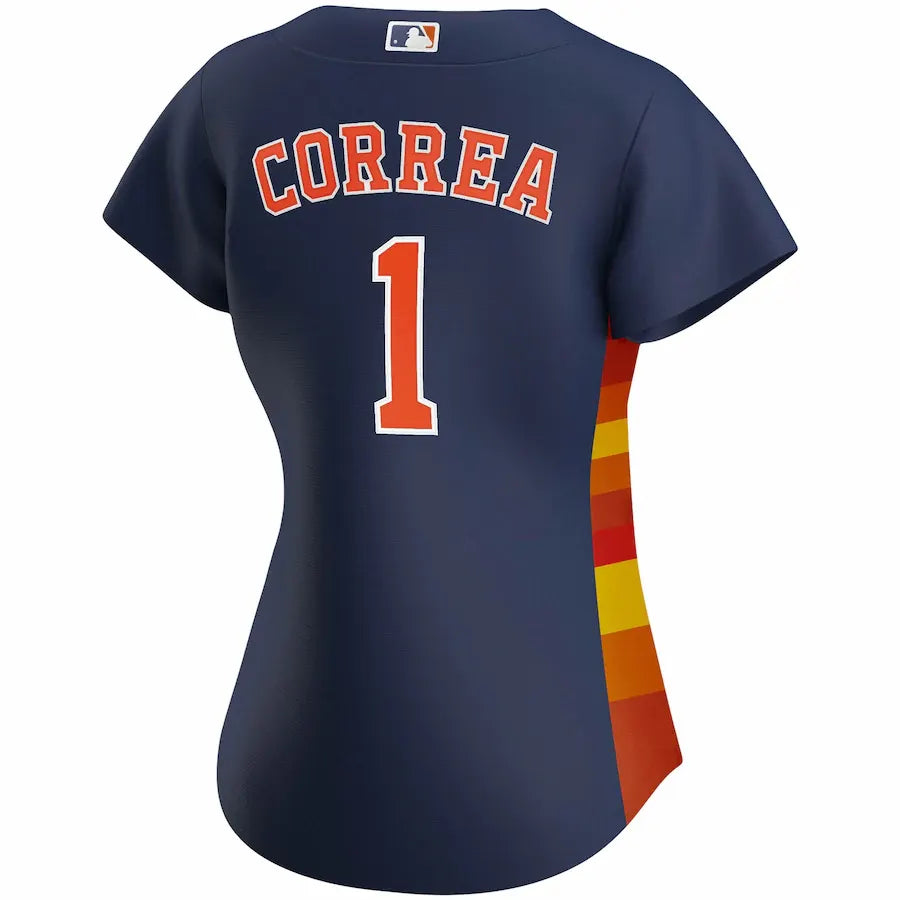 Correa Astros Navy Jersey