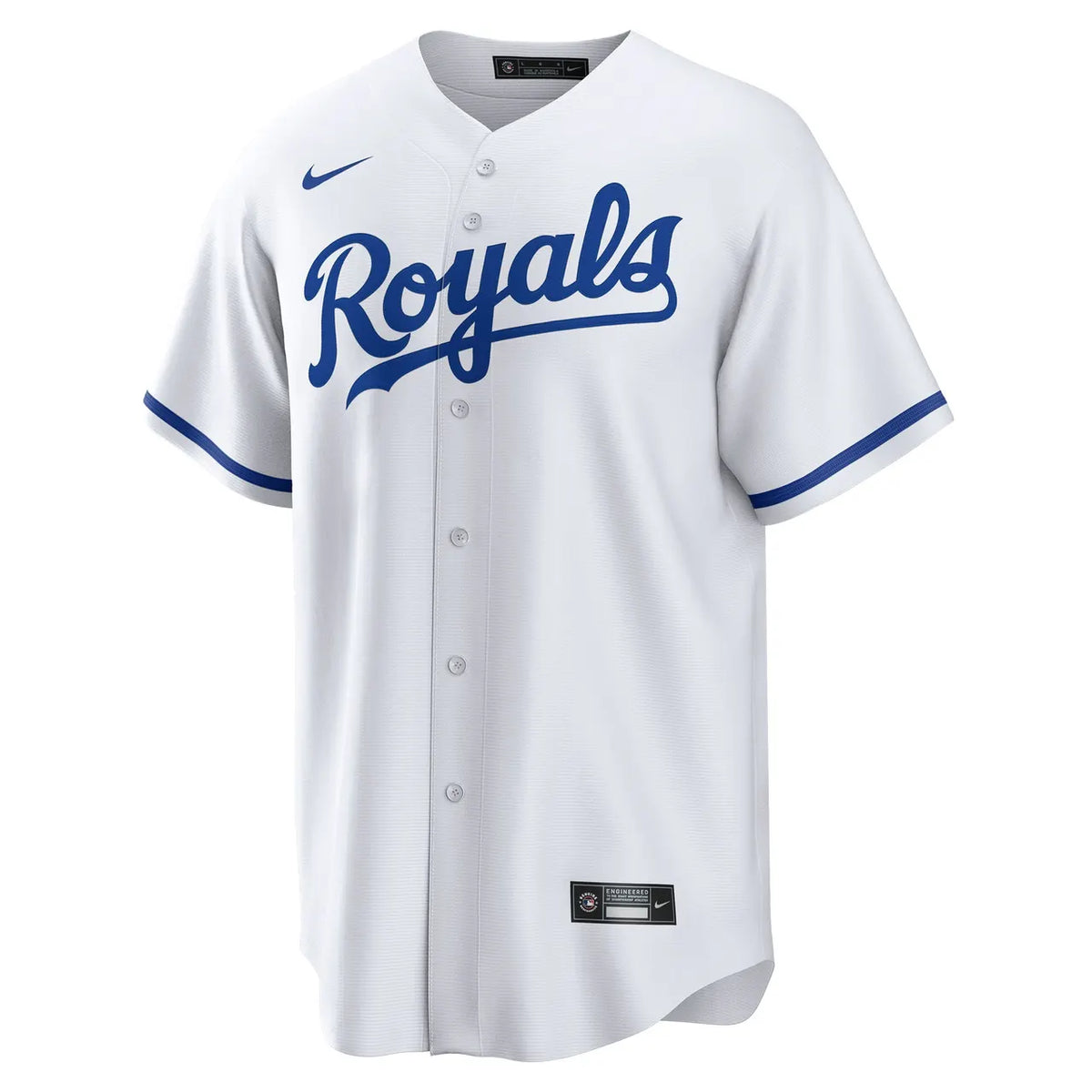Nike Royals Hernandez #43 White Jersey - Hình 3