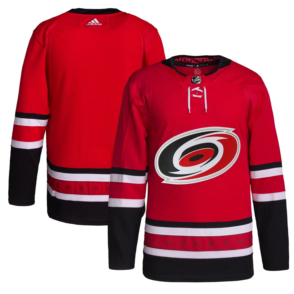 adidas Hurricanes Red Authentic Jersey