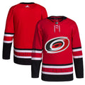 adidas Hurricanes Red Authentic Jersey