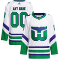 Canucks White Throwback Jersey