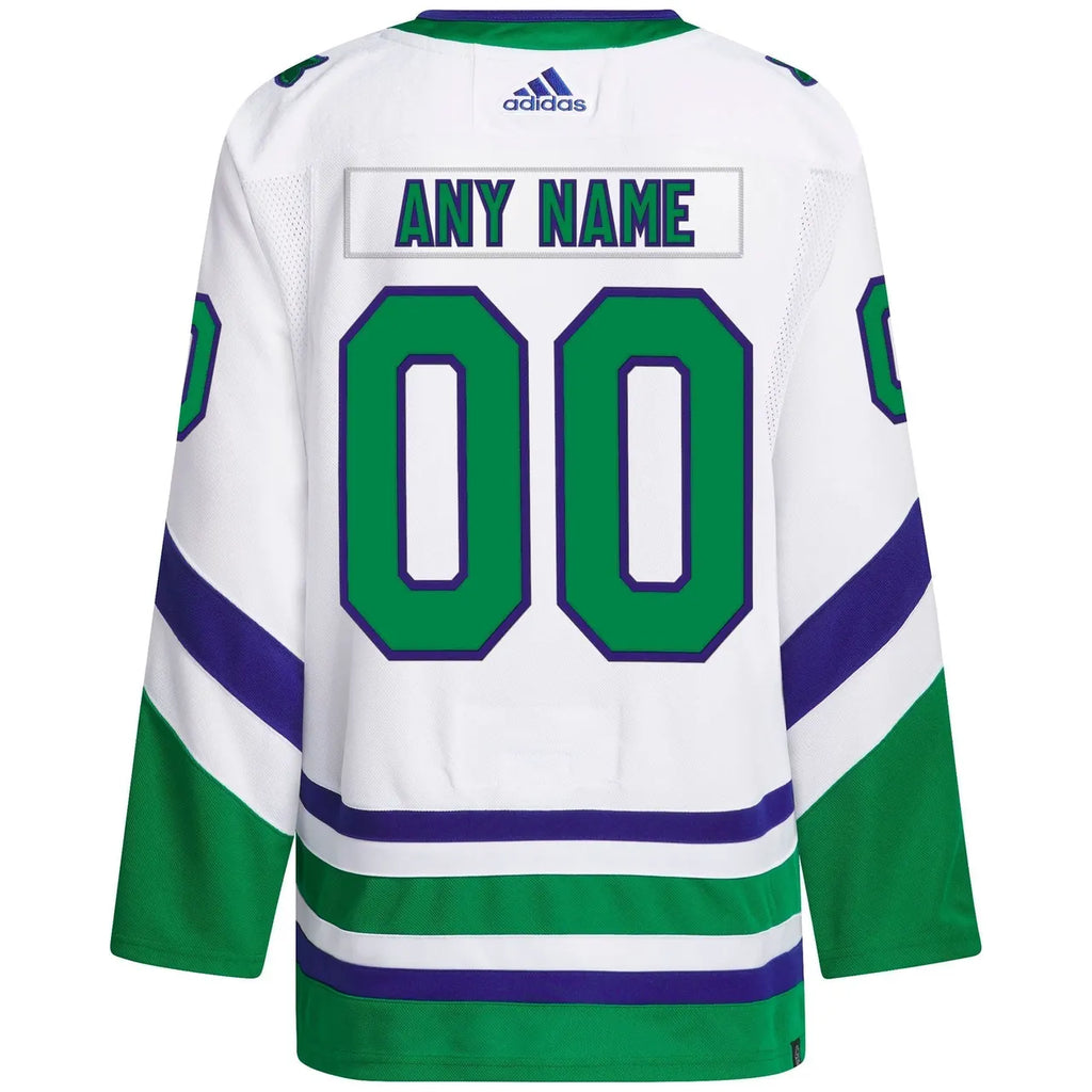 Canucks White Throwback Jersey - Hình 2