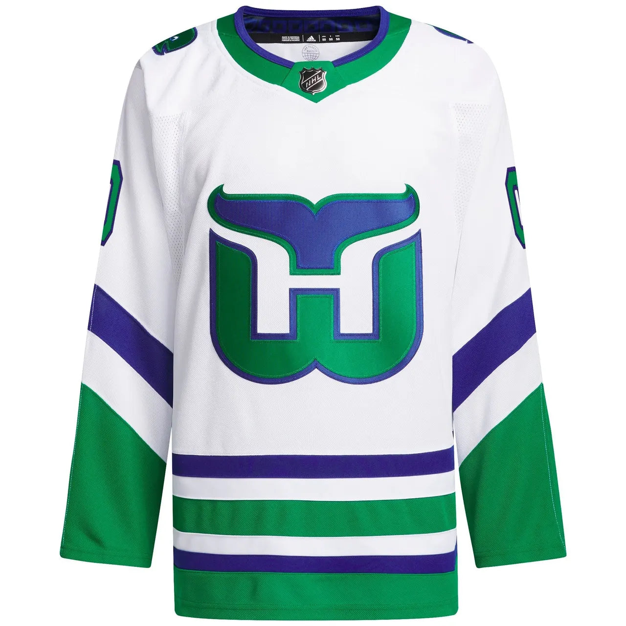 Canucks White Throwback Jersey - Hình 3