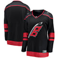 Hurricanes Black Red Trim Jersey