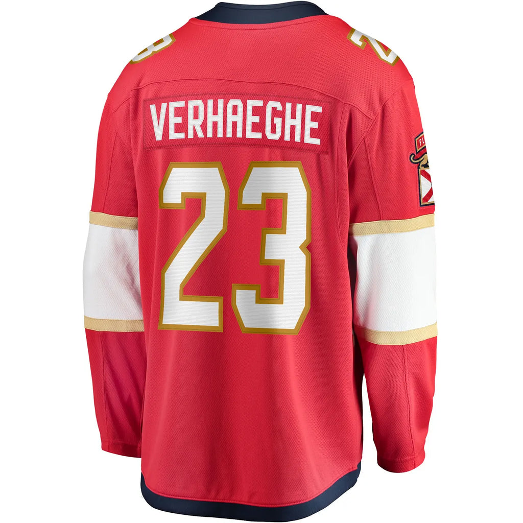fanatics Verhaeghe Panthers Red Jersey - Hình 4