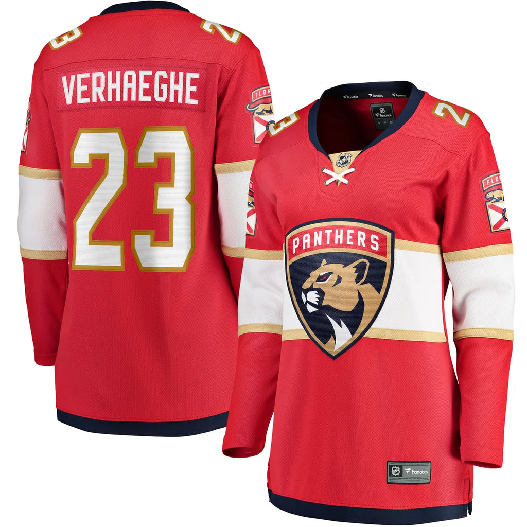 fanatics Verhaeghe Panthers Red Jersey