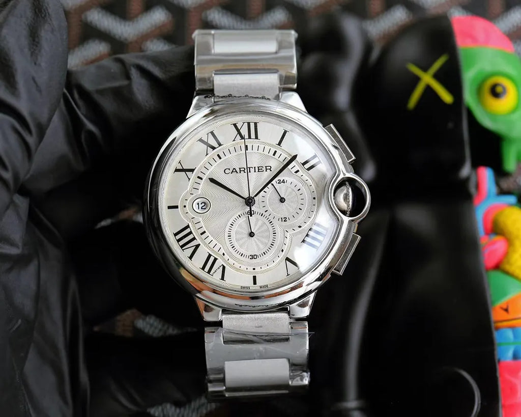Cartier Ballon Bleu Silver - Hình 2