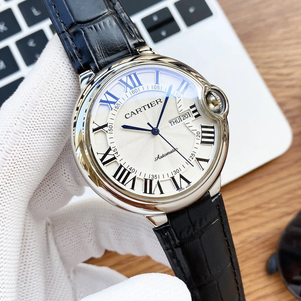 Cartier Ballon Bleu Silver Dial