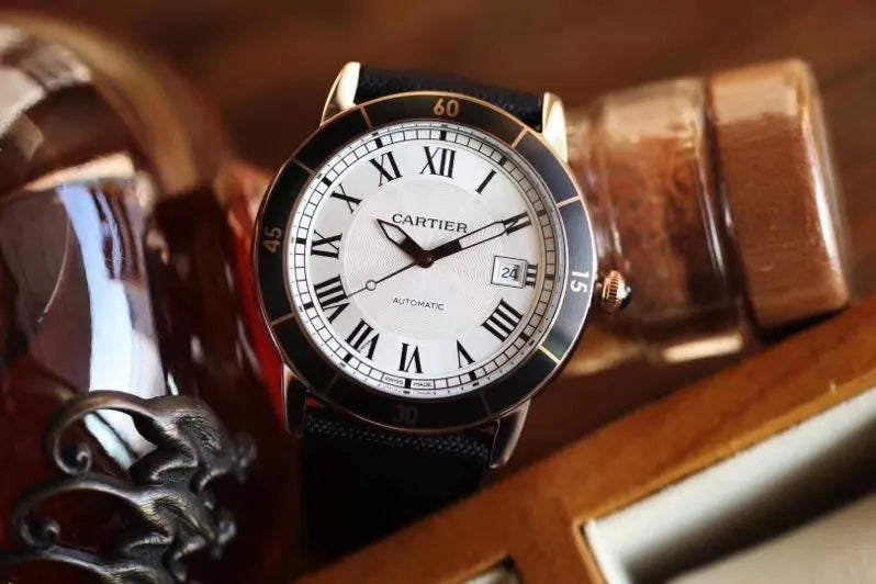 Cartier Black Bezel Watch