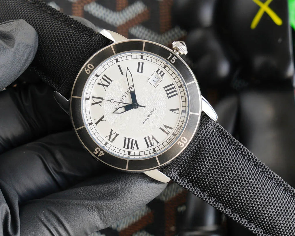 Cartier Cle Black Bezel - Hình 2