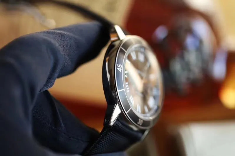 Cartier Black Dial Gold - Hình 9