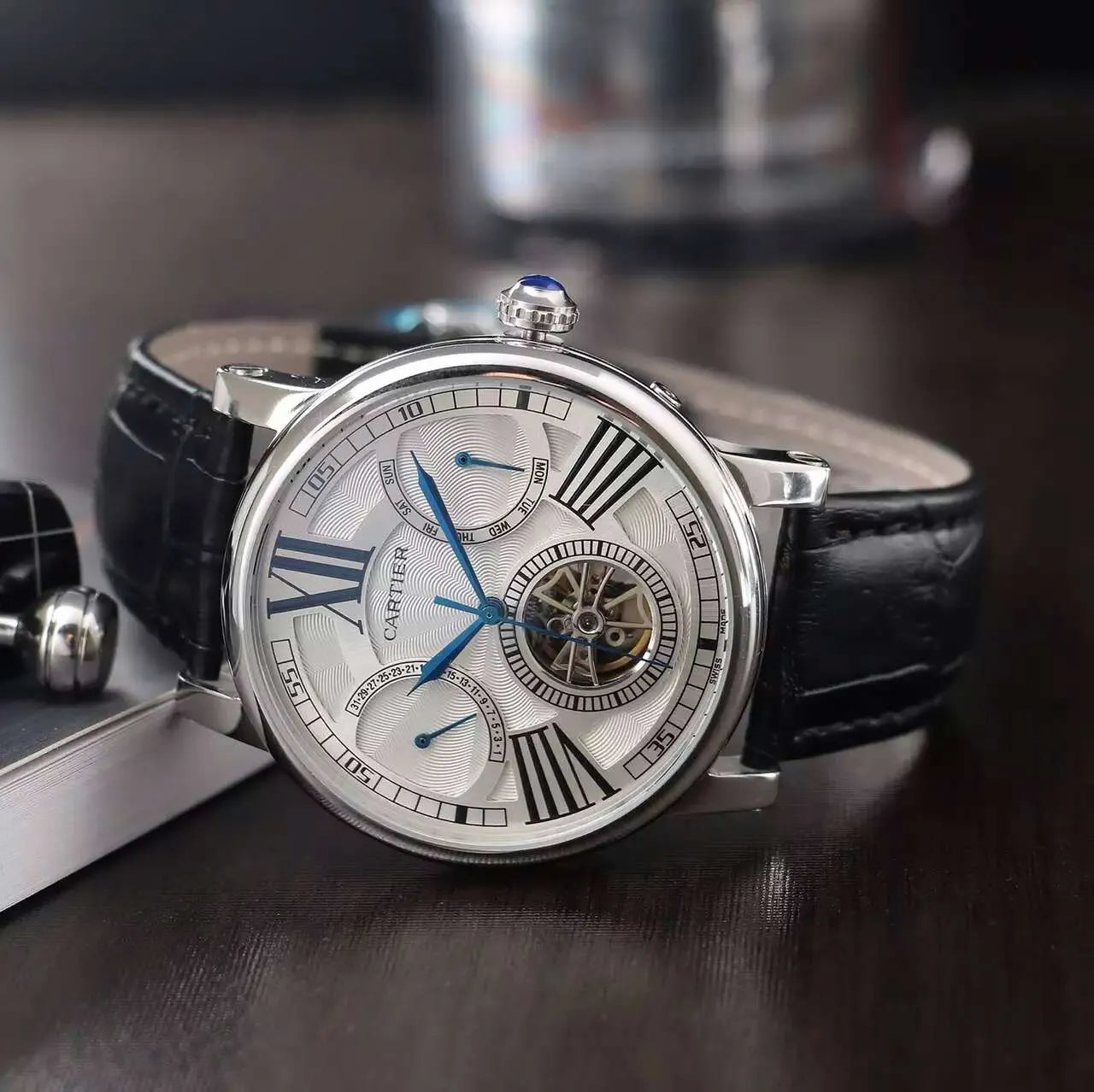 Cartier Rotonde Tourbillon - Hình 4