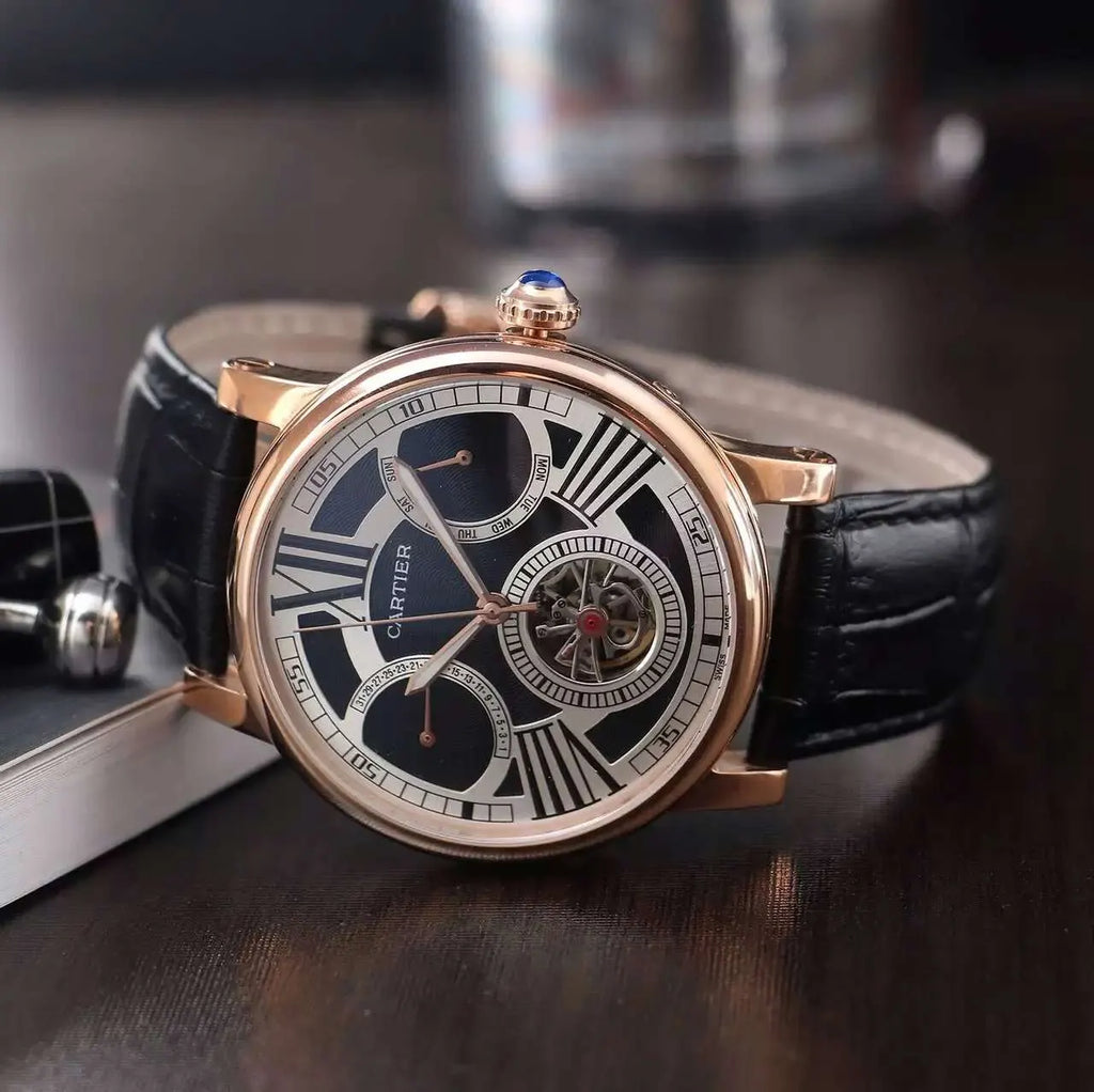 Cartier Rotonde Tourbillon - Hình 6