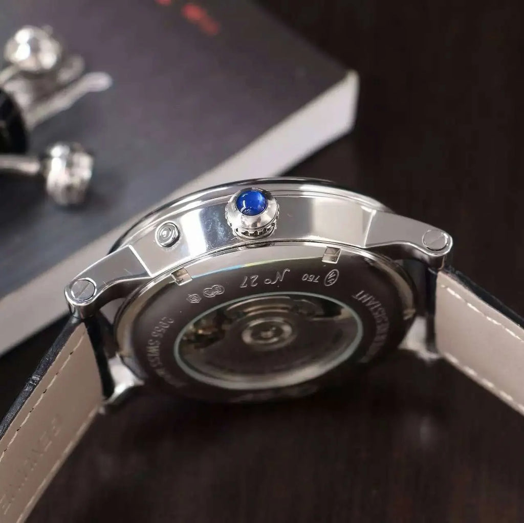 Cartier Silver Dial Tourbillon - Hình 2