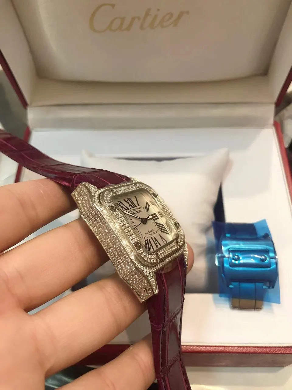 Cartier Panthère Diamond Purple