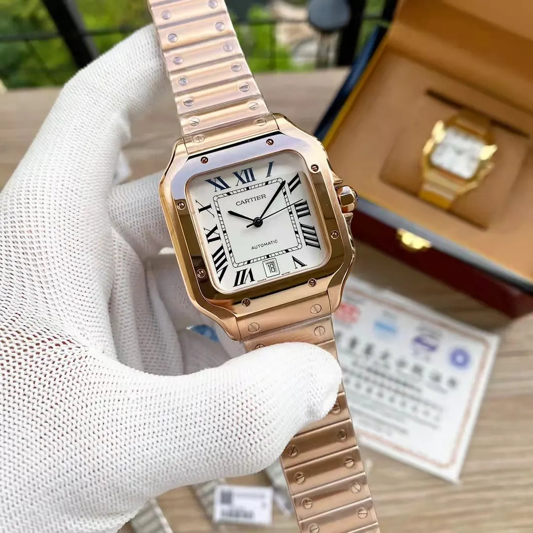 Cartier Santos Rose Gold