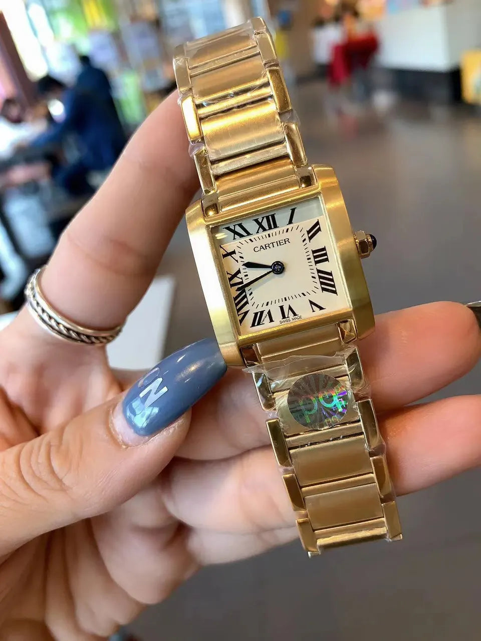 Cartier Gold Ivory Dial