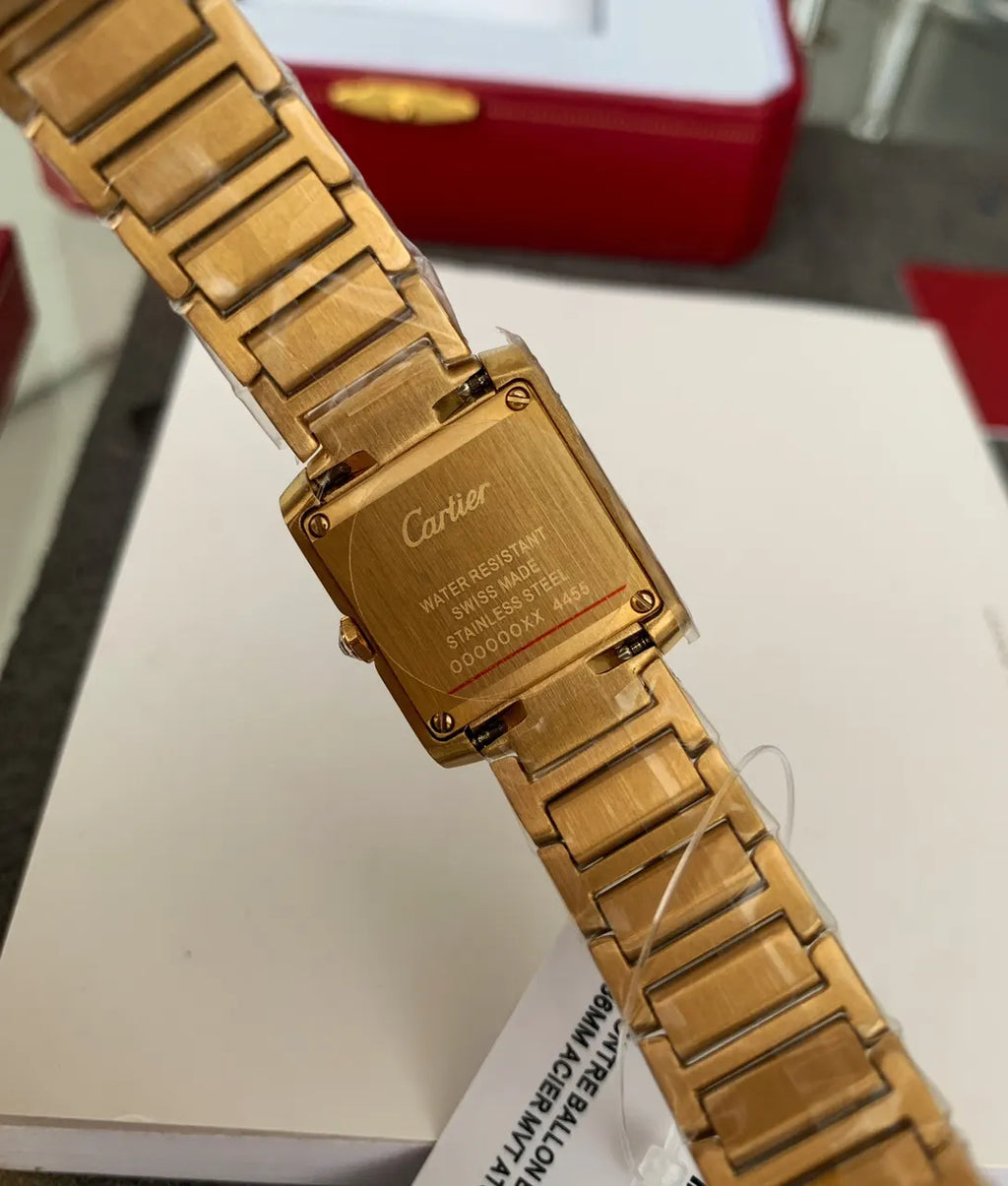 Cartier Tank Française Gold